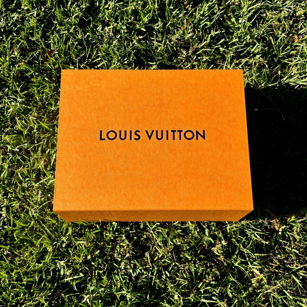 Louis Vuitton Blue Waterfront Mule Slide Size 10.5 Abloh FW21 Collector Sandal - Picture 16 of 16